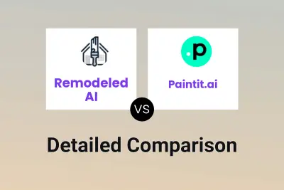 Remodeled AI vs Paintit.ai