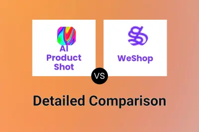 AI Product Shot vs WeShop