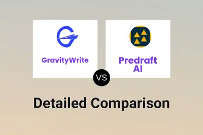 GravityWrite vs Predraft AI Detailed comparison features, price