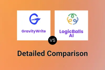 GravityWrite vs LogicBalls AI Detailed comparison features, price