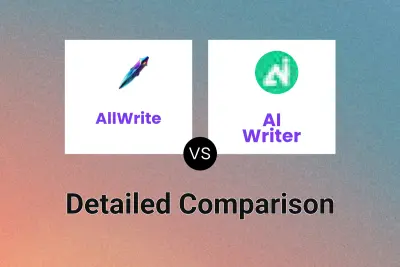 AllWrite vs AI Writer Detailed comparison features, price