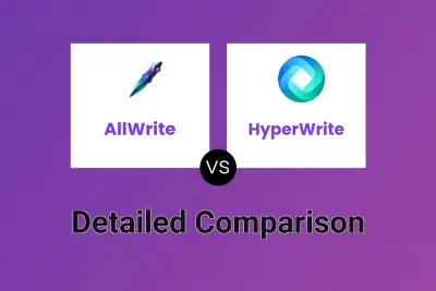 AllWrite vs HyperWrite Detailed comparison features, price