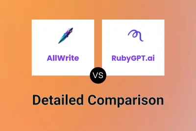 AllWrite vs RubyGPT.ai Detailed comparison features, price