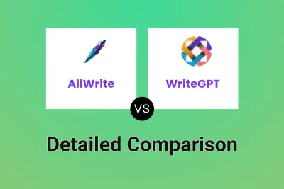 AllWrite vs WriteGPT Detailed comparison features, price