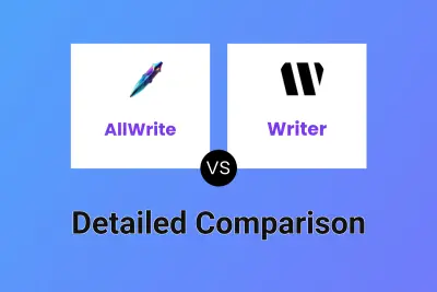 AllWrite vs Writer Detailed comparison features, price