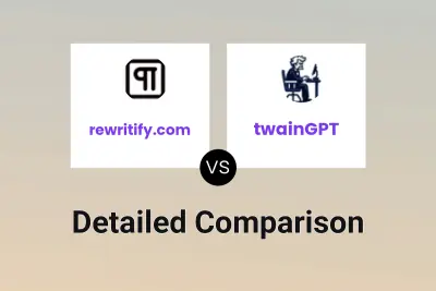 rewritify.com vs twainGPT