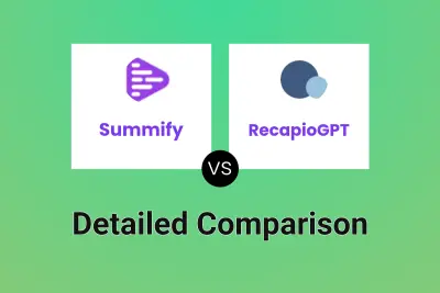 Summify vs RecapioGPT Detailed comparison features, price