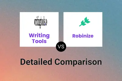 Writing Tools vs Robinize