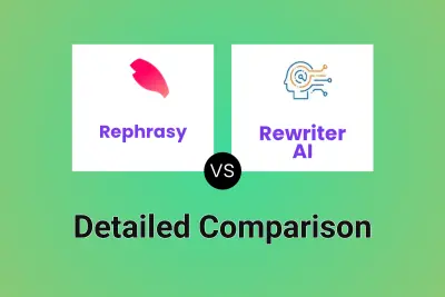 Rephrasy vs Rewriter AI