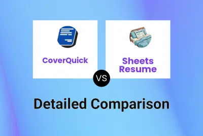 CoverQuick vs Sheets Resume