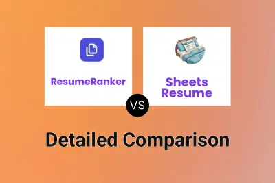 ResumeRanker vs Sheets Resume