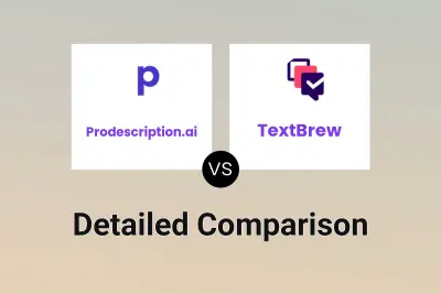 Prodescription.ai vs TextBrew