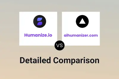 Humanize.io vs aihumanizer.com