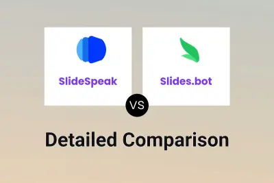 SlideSpeak vs Slides.bot Detailed comparison features, price