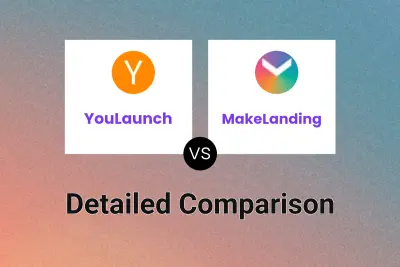 YouLaunch vs MakeLanding Detailed comparison features, price