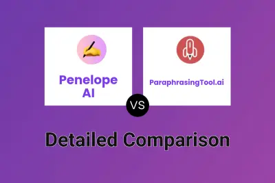 Penelope AI vs ParaphrasingTool.ai Detailed comparison features, price