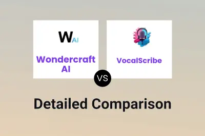 Wondercraft AI vs VocalScribe Detailed comparison features, price