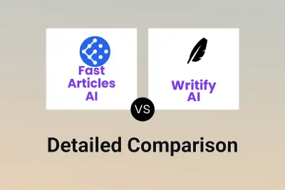 Fast Articles AI vs Writify AI