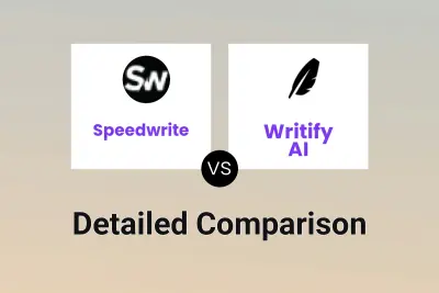 Speedwrite vs Writify AI