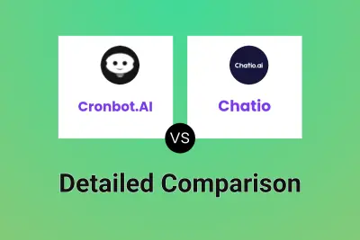 Cronbot.AI vs Chatio Detailed comparison features, price