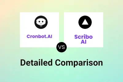 Cronbot.AI vs Scribo AI Detailed comparison features, price