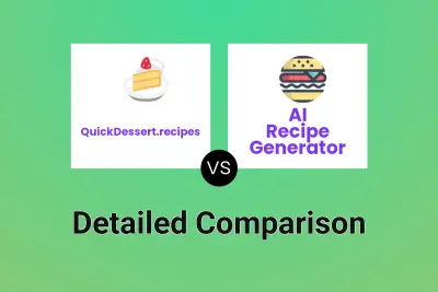 QuickDessert.recipes vs AI Recipe Generator