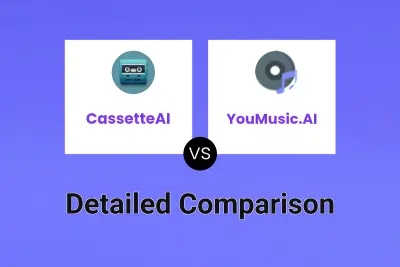 CassetteAI vs YouMusic.AI Detailed comparison features, price