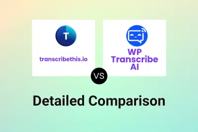 transcribethis.io vs WP Transcribe AI