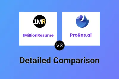 1MillionResume vs ProRes.ai Detailed comparison features, price