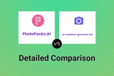 PhotoPacks.AI vs ai-headshot-generator.net