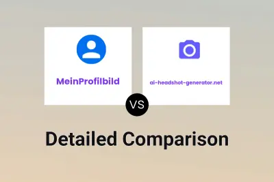 MeinProfilbild vs ai-headshot-generator.net