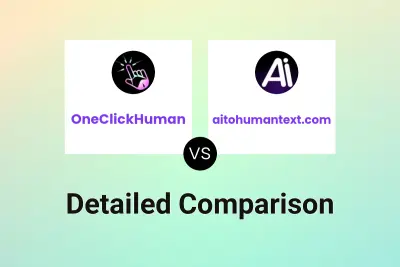OneClickHuman vs aitohumantext.com