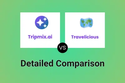 Tripmix.ai vs Travelicious Detailed comparison features, price