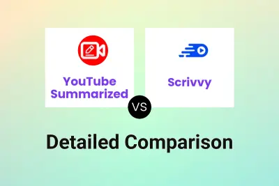 YouTube Summarized vs Scrivvy