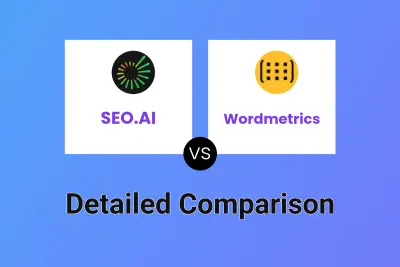 SEO.AI vs Wordmetrics Detailed comparison features, price