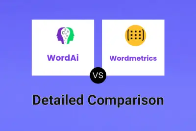 WordAi vs Wordmetrics Detailed comparison features, price