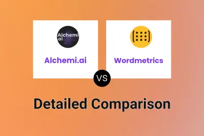 Alchemi.ai vs Wordmetrics Detailed comparison features, price