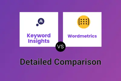 Keyword Insights vs Wordmetrics Detailed comparison features, price