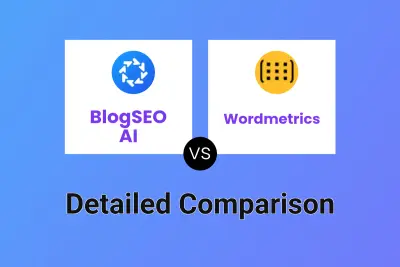 BlogSEO AI vs Wordmetrics Detailed comparison features, price