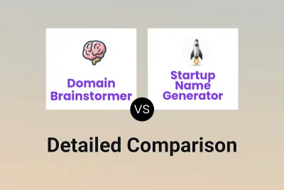 Domain Brainstormer vs Startup Name Generator