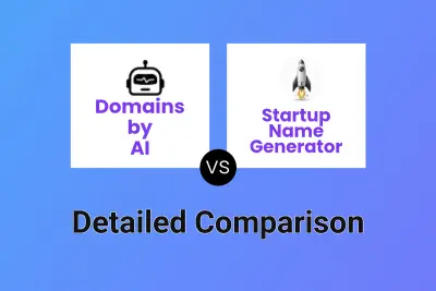 Domains by AI vs Startup Name Generator