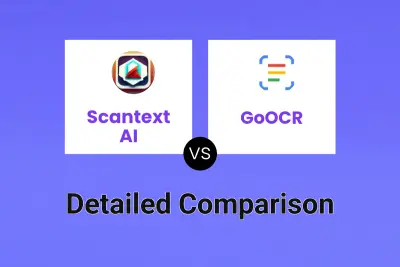 Scantext AI vs GoOCR