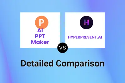 AI PPT Maker vs HYPERPRESENT.AI