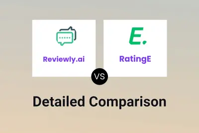 Reviewly.ai vs RatingE Detailed comparison features, price