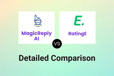 MagicReply AI vs RatingE Detailed comparison features, price