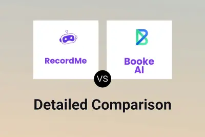 RecordMe vs Booke AI Detailed comparison features, price