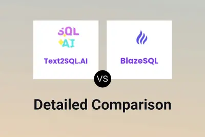 Text2SQL.AI vs BlazeSQL Detailed comparison features, price