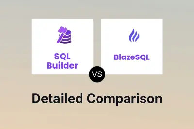 SQL Builder vs BlazeSQL Detailed comparison features, price