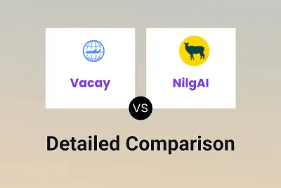 Vacay vs NilgAI Detailed comparison features, price