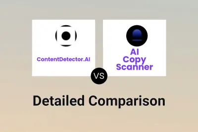 ContentDetector.AI vs AI Copy Scanner